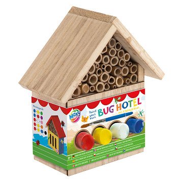 Malen Sie Ihr eigenes Insektenhotel-Farbset aus Holz