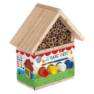 Schilder je Eigen Houten Insectenhotel Verfset