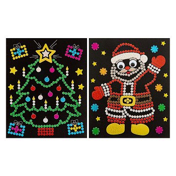 Xmas Holografische Stippen Stickerset