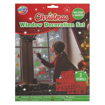 Xmas Window Decoration Set