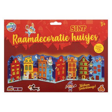 Sint Raamdecoratie Huisjes