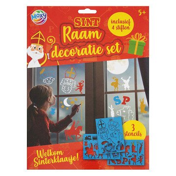 Sint Raamdecoratie Set