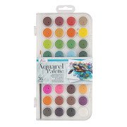 Kleurenpallet Aquarel, 36 kleuren