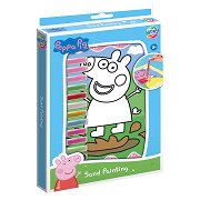 Peppa Pig Sand Painting, 16pcs.