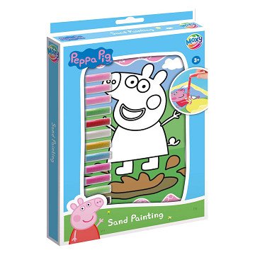 Peppa Pig Zand Schilderen, 16dlg.