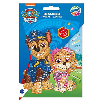 Diamond Painting Kaarten & Enveloppen PAW Patrol