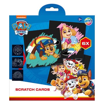 Scratch Kaarten PAW Patrol Set, 7dlg.