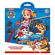 Scratch Art Aufkleber - PAW Patrol, 6 Stk.