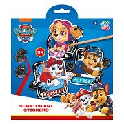 Scratch Art Stickers - PAW Patrol, 6 pcs.