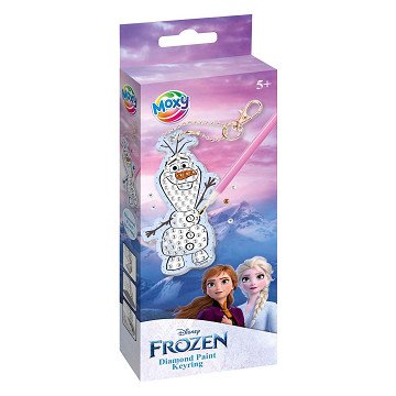 Make your own Diamond Paining Keychain Olaf