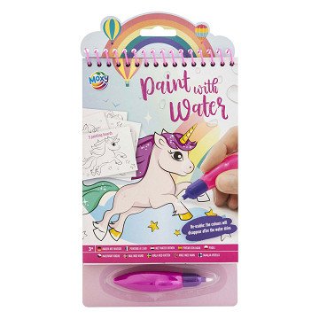 Malen mit Wasser-Einhorn