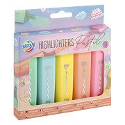 Highlighters Pastel, 5 pcs.