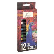 Oil Pastel Paint, Set of 12