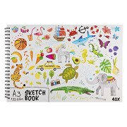 Sketchbook A5, 40 Sheets