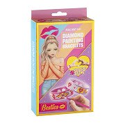 Besties Diamond Painting-Armbänder, 2 Stück.