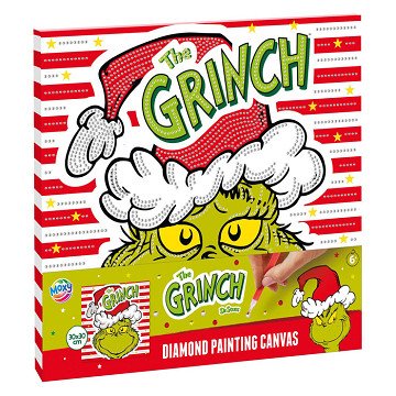 Diamond Painting Canvas The Grinch - 30x30cm