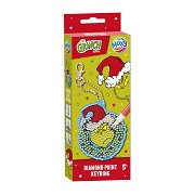Diamond Painting Sleutelhanger The Grinch