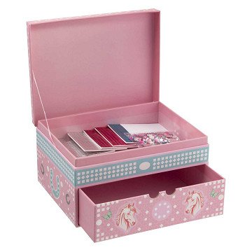 Horse Jewelry Box Mosaic Decorate