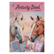 Activity Book With Stickers - Horses