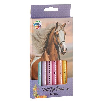 Viltstiften Pastel - 12st.