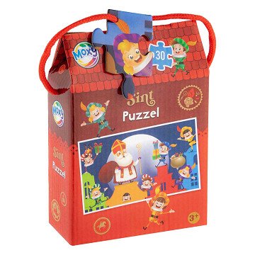 Sinterklaas Puzzle in Box - 30 pcs.