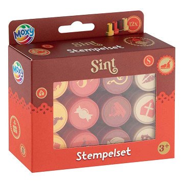 Sinterklaas- Stempeln – 12 Stk.