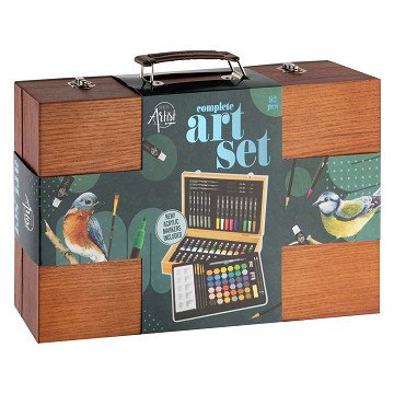 Luxury Wooden Drawing Case - 92-piece