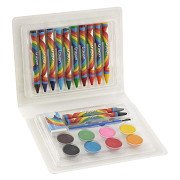 Kleiner Farb- und Lackkoffer, 22 Stück.