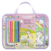 Reistray incl. Kleur- & Activiteitenboek - Eenhoorn