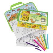 Reisetablett inkl. Mal- und Aktivitätsbuch – Dinosaurier