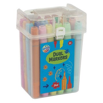 Doppelmarker – 24 Stück
