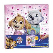 Paw Patrol Diamantmalerei-Leinwand – 30 x 30 cm