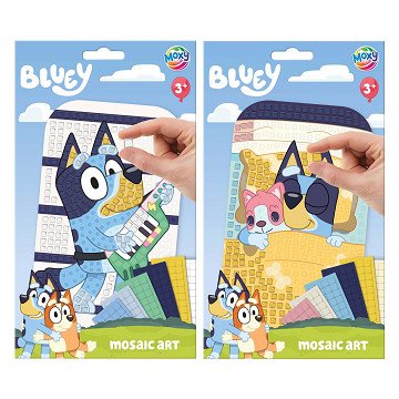 Bluey Mosaikkunst A5
