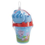 Peppa Pig Beach Bucket Blue - 5pcs.