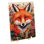 Houten Puzzel Vos - Unieke Vormen - 130st.