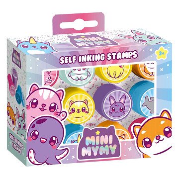 Mini MyMy Zelfinktende Stempels - 12st.