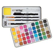 Nassau Luxe Aquarel Verfset - 45 Kleuren