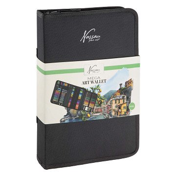 Nassau Mega Art Folder - 77 pieces.