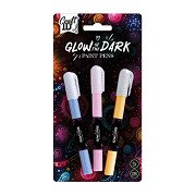 Glow-in-the-Dark Paint/Glue - 3 pcs.