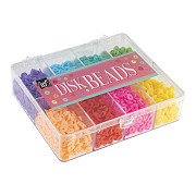 Scheibenperlen in Aufbewahrungsbox – 8 Farben