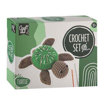 Turtle Crochet Kit - Incl. Needle and Thread
