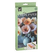 Kreppblumen-Bastelset