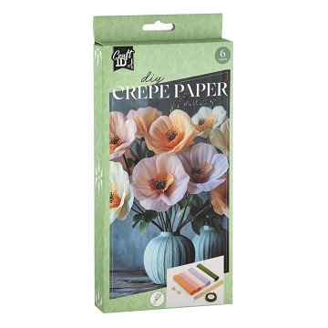 Crepe Flower Craft Set