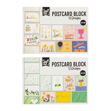 Postkaarten 17,6x12,5cm - 12 Designs