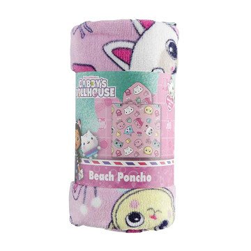 Gabbys Puppenhaus-Strandponcho – 60 x 60 cm