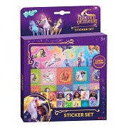 Totum Unicorn Academy Stickerset - 3 Vellen + 1 Achtergrond
