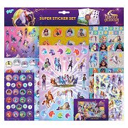 Totum Unicorn Academy Super Sticker Set - 8 Bögen