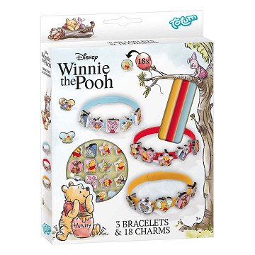 Totum Winnie de Poeh 3 Armbanden & 18 Bedels