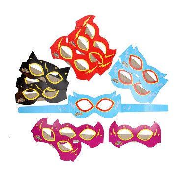 Masks Superhero, 12 pcs.