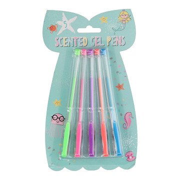 Scented Gel Pens, 5 pcs.